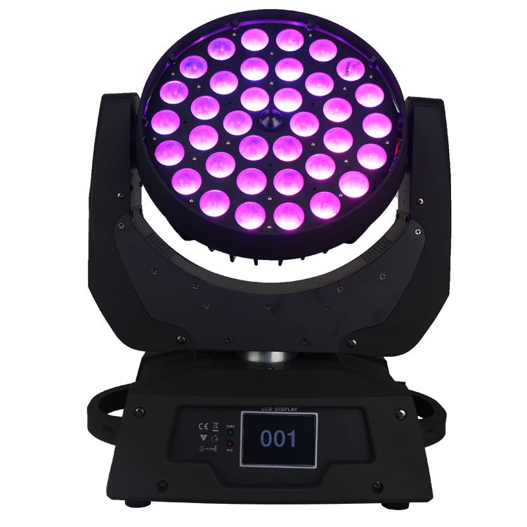 Wash Moving Head Light 36PCS 15W 5 In1 LED Zoom SL-1006B-5IN1