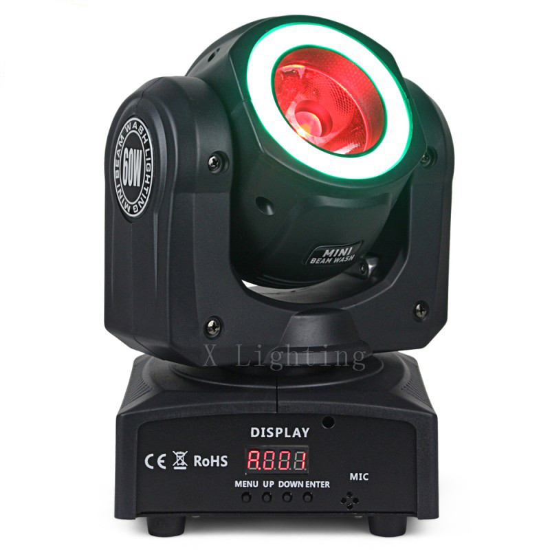 60W  RGBW 4IN1 SND5050 LED Beam Moving Head lighting