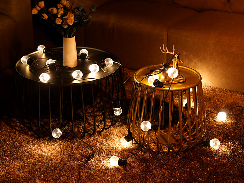 G50 Festoon String Lights Low Voltage Commercial Christmas Wedding Lighting